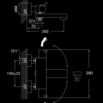 100 3170 EXPOSED THERMOSTATIC MIXER 2