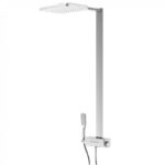 390 2743 SHOWER SET WITH 2 JET HEAD SHOWER