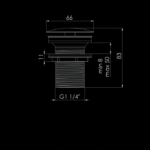 100 1693 BN SHAFT VALVE 1