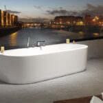 240 2400 4-HOLE DECK MOUNTED BATH MIXER 2