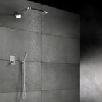 390 7722 WALL RAIN OVERHEAD SHOWER SET 570 X 405 MM 1